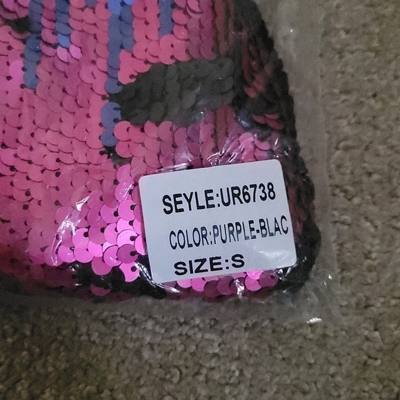 Sugar Lips Multi Color Sequin Lined Mermaid  Tank - Picture 14 of 15